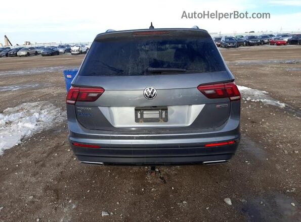 3VV2B7AX3KM011258 2019 VOLKSWAGEN TIGUAN Blue Вид ззаду