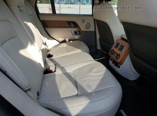 SALGS2RUXMA446692 2021 LAND ROVER RANGE White უკანა სალონის ხედი