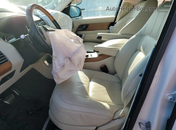 SALGS2RUXMA446692 2021 LAND ROVER RANGE White წინა სალონის ხედი