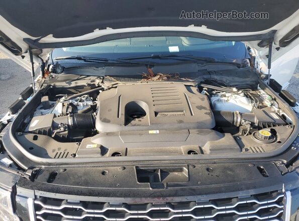 SALGS2RUXMA446692 2021 LAND ROVER RANGE White ძრავის განყოფილების ხედი
