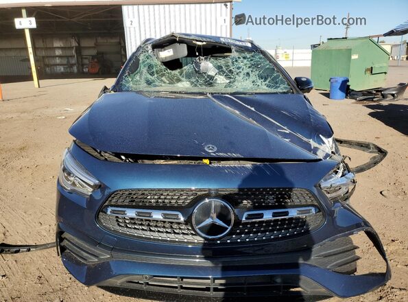 W1N4N4HB9MJ245582 2021 MERCEDES-BENZ GLA Blue წინა ხედი