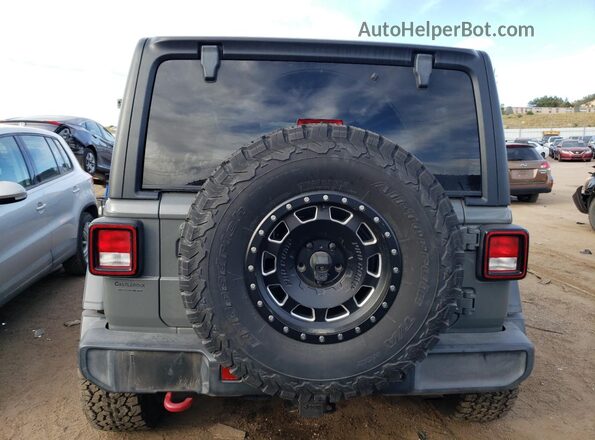 1C4HJXFN2KW502018 2019 JEEP WRANGLER Gray Vista trasera
