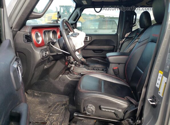 1C4HJXFN2KW502018 2019 JEEP WRANGLER Gray Vista interior delantera