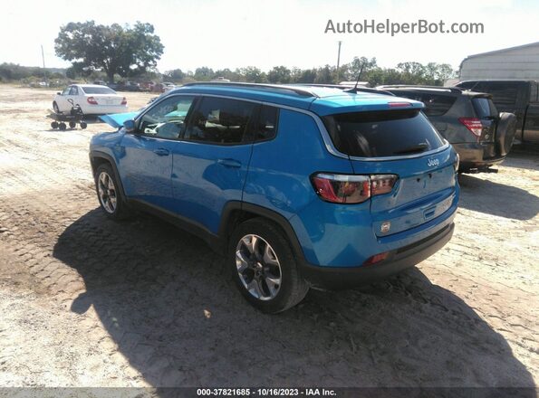 3C4NJCCB0LT187555 2020 JEEP COMPASS Blue უკანა მარცხენა