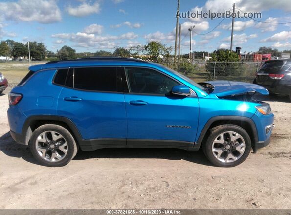 3C4NJCCB0LT187555 2020 JEEP COMPASS Blue უკანა სალონის ხედი