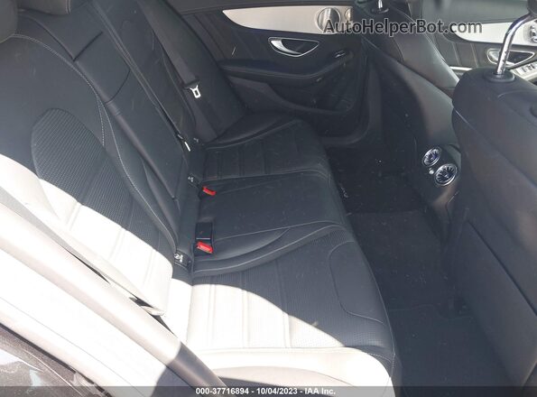55SWF8HB6KU306667 2019 MERCEDES-BENZ C-CLASS Black Vista de la etiqueta del VIN