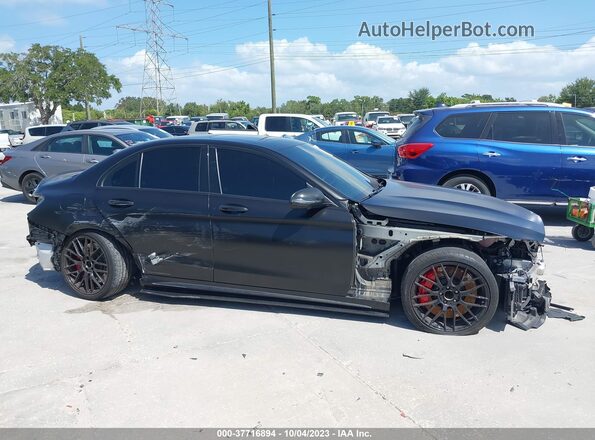 55SWF8HB6KU306667 2019 MERCEDES-BENZ C-CLASS Black Vista interior de 360 grados