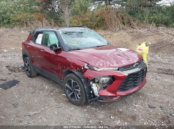 KL79MTSL3PB014409 2023 CHEVROLET TRAILBLAZER Красный Вид спереди