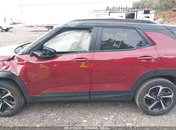 KL79MTSL3PB014409 2023 CHEVROLET TRAILBLAZER Красный Панорамный вид салона 360°