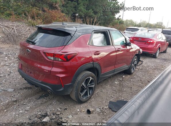 KL79MTSL3PB014409 2023 CHEVROLET TRAILBLAZER Красный Задняя правая четверть