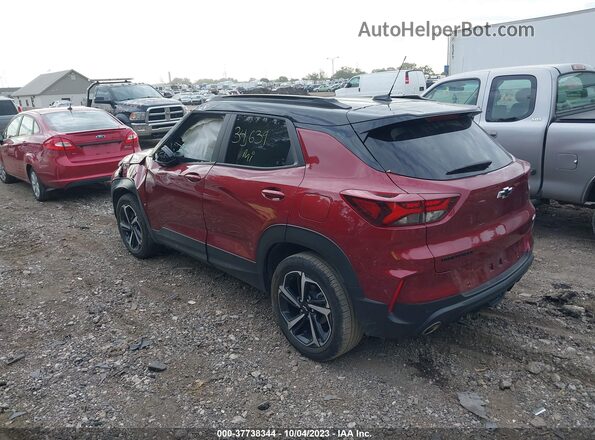 KL79MTSL3PB014409 2023 CHEVROLET TRAILBLAZER Красный Задняя левая четверть