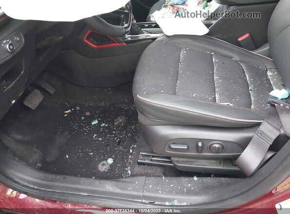 KL79MTSL3PB014409 2023 CHEVROLET TRAILBLAZER Красный Вид салона спереди