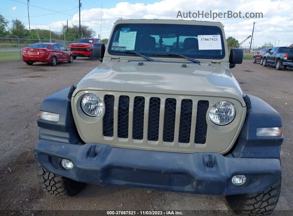 1C6HJTAG2LL203480 2020 JEEP GLADIATOR Кремовый Вид спереди