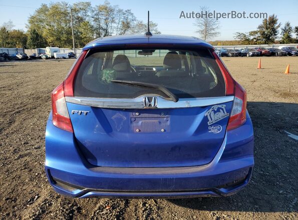 3HGGK5H89LM706905 2020 HONDA FIT Blue Вид ззаду