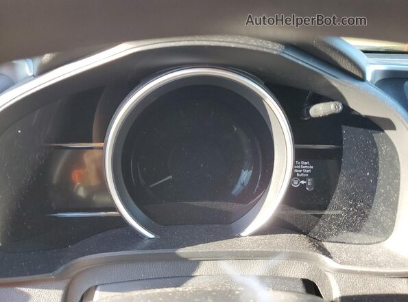 3HGGK5H89LM706905 2020 HONDA FIT Blue Вид щитка приладів