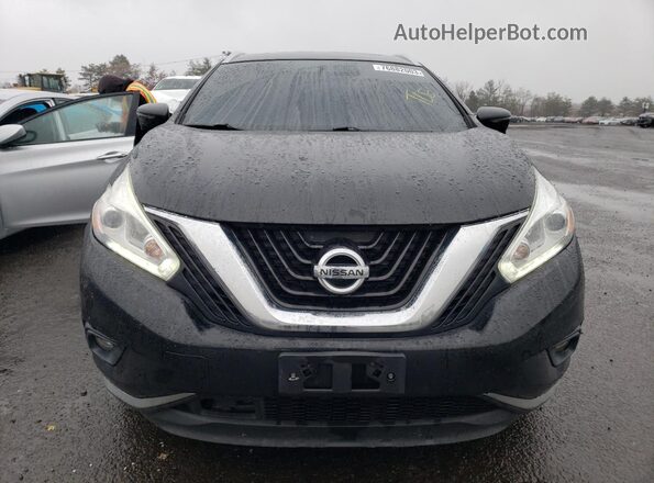 5N1AZ2MH2HN184115 2017 NISSAN MURANO Black Դիմացի տեսք