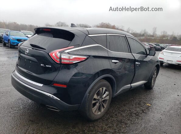 5N1AZ2MH2HN184115 2017 NISSAN MURANO Black Հետևի աջ