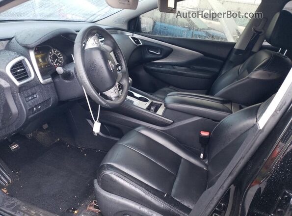 5N1AZ2MH2HN184115 2017 NISSAN MURANO Black Սալոնի դիմացի տեսք
