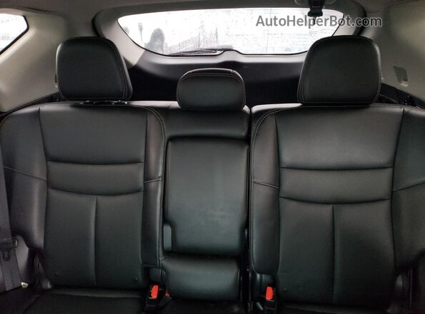5N1AZ2MH2HN184115 2017 NISSAN MURANO Black Հետևի նստատեղերի տեսք