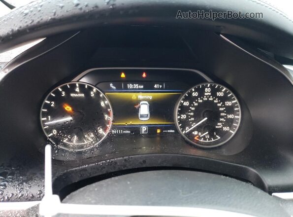 5N1AZ2MH2HN184115 2017 NISSAN MURANO Black Սարքավորումների վահանակի տեսք