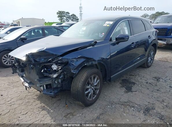 JM3TCBCY9L0408932 2020 MAZDA CX-9 Blue Передня ліва чверть