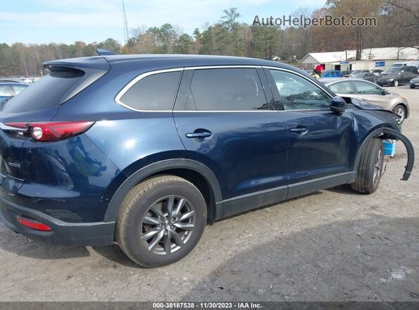 JM3TCBCY9L0408932 2020 MAZDA CX-9 Blue Вид задньої частини салону