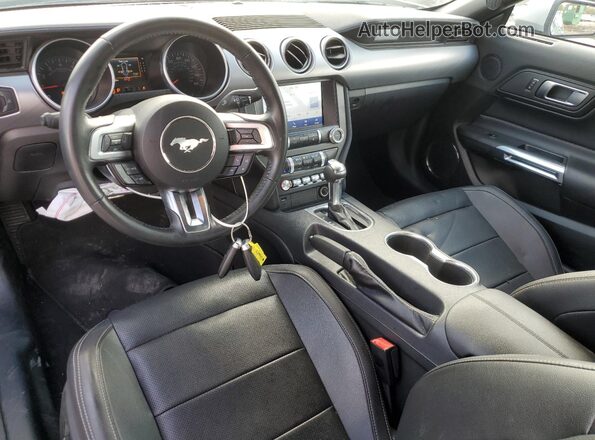 1FATP8UHXP5100584 2023 FORD MUSTANG Silver Вид панелі приладів