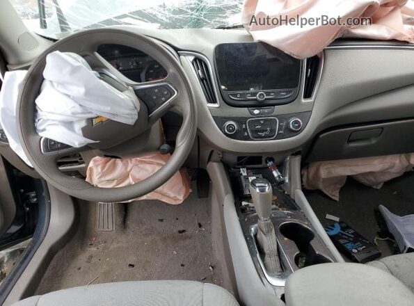 1G1ZB5ST0LF085812 2020 CHEVROLET MALIBU Синий Вид панели приборов