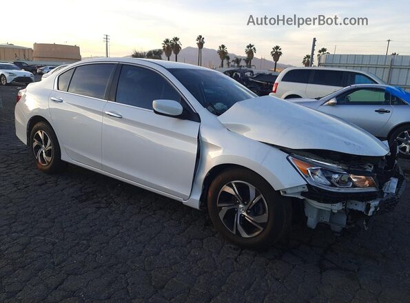1HGCR2F31HA288991 2017 HONDA ACCORD White Передня права чверть