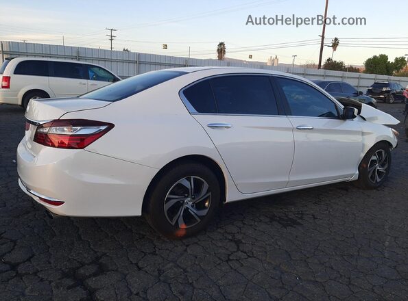 1HGCR2F31HA288991 2017 HONDA ACCORD White Задня права чверть