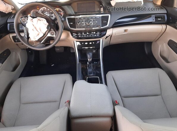 1HGCR2F31HA288991 2017 HONDA ACCORD White Вид панелі приладів