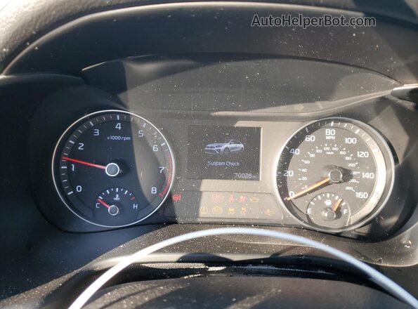 3KPF24AD5ME262767 2021 KIA FORTE Черный Вид щитка приборов