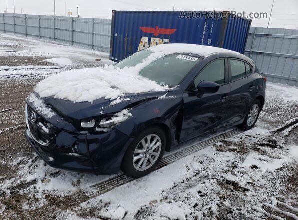 3MZBN1K70HM101975 2017 MAZDA 3 Blue უკანა მარცხენა