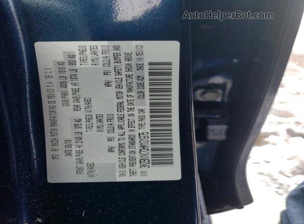 3MZBN1K70HM101975 2017 MAZDA 3 Blue 