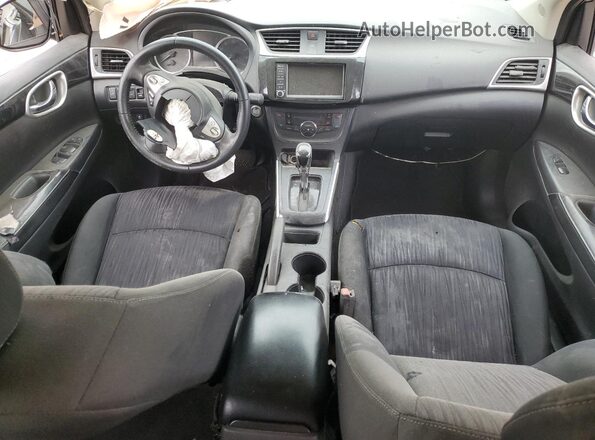 3N1AB7AP3KY300789 2019 NISSAN SENTRA Gray Առջևի վահանակի տեսք
