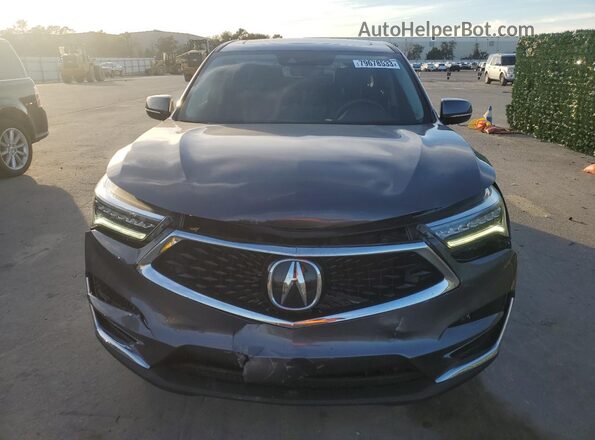 5J8TC1H36ML008618 2021 ACURA RDX Gray Widok z przodu