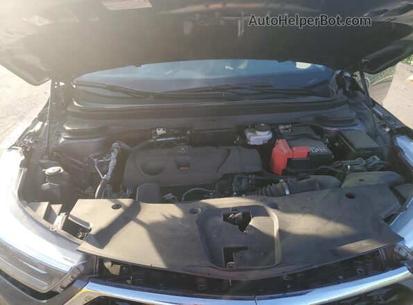 5J8TC1H36ML008618 2021 ACURA RDX Gray Widok wnętrza z tyłu