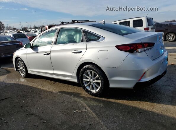5NPE24AF2KH755909 2019 HYUNDAI SONATA Silver Հետևի ձախ