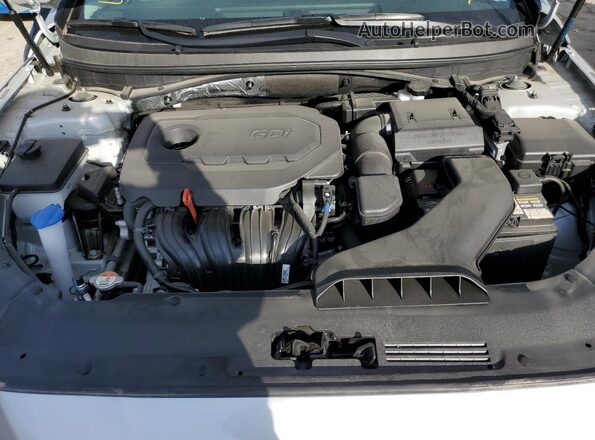 5NPE24AF2KH755909 2019 HYUNDAI SONATA Silver Սալոնի հետևի տեսք