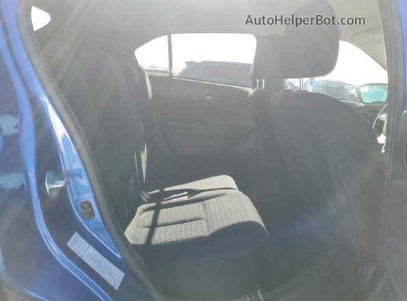 JA4AS3AA5LZ002845 2020 MITSUBISHI ECLIPSE Blue Հետևի նստատեղերի տեսք