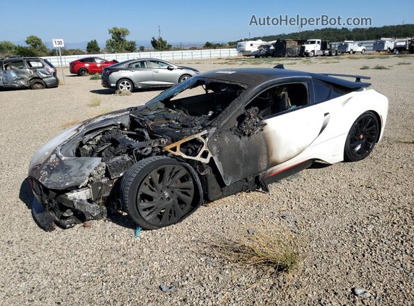 WBY2Z2C53GV675404 2016 BMW I8 White Tył lewy