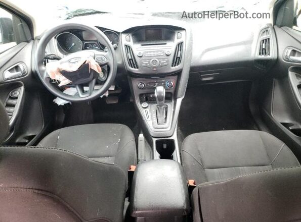 1FADP3K22HL333345 2017 FORD FOCUS Gray Widok deski rozdzielczej
