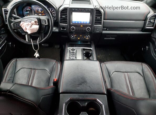 1FMJK2AT8LEA22785 2020 FORD EXPEDITION Black Widok deski rozdzielczej