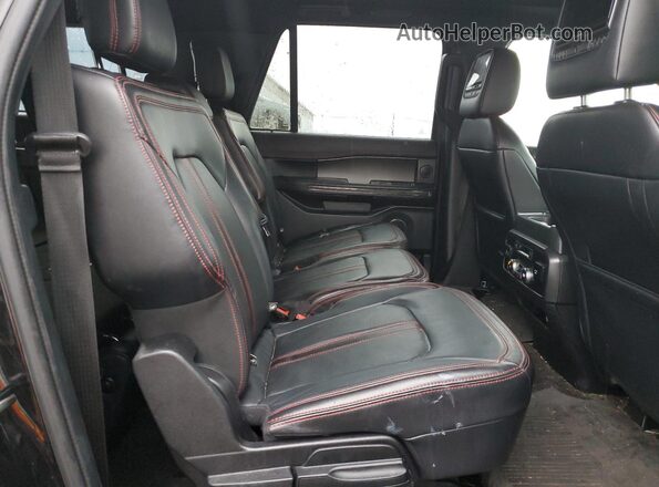 1FMJK2AT8LEA22785 2020 FORD EXPEDITION Black Widok wnętrza z tyłu