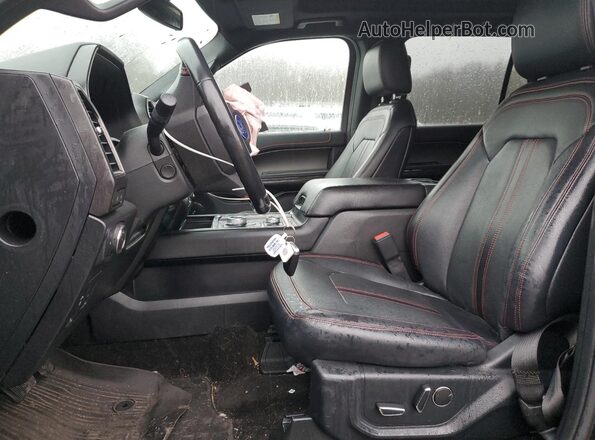 1FMJK2AT8LEA22785 2020 FORD EXPEDITION Black Widok wnętrza z przodu