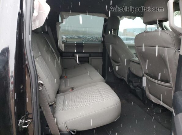 1FTEW1EB9KKF08124 2019 FORD F150 Black Rear seats view