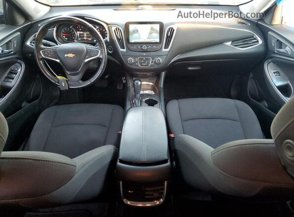 1G1ZD5ST9JF171580 2018 CHEVROLET MALIBU Gray Dashboard view