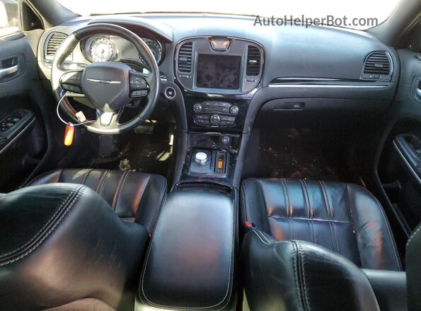 2C3CCABG9KH637976 2019 CHRYSLER 300 Black წინა პანელის ხედი