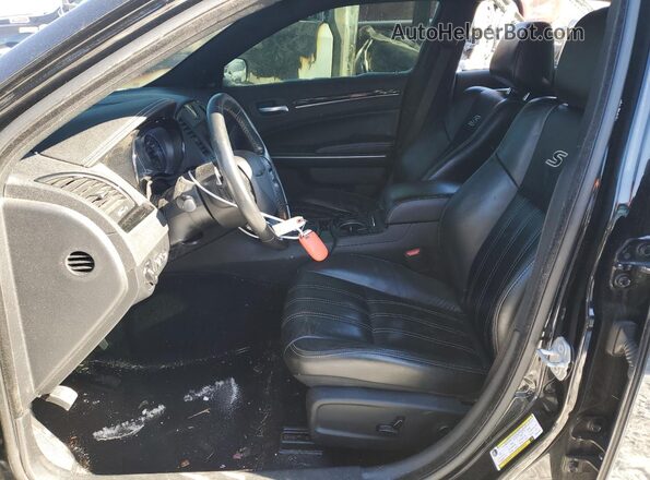2C3CCABG9KH637976 2019 CHRYSLER 300 Black წინა სალონის ხედი