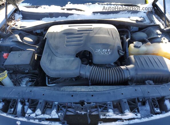 2C3CCABG9KH637976 2019 CHRYSLER 300 Black უკანა სალონის ხედი